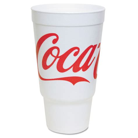 Coca Cola Foam Cups By Dart® Dcc32aj20c