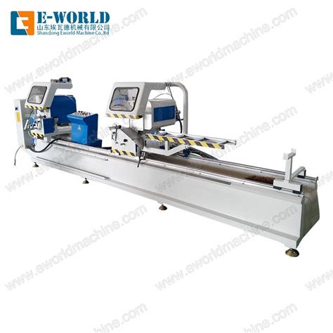 Ljz A Double Head Cutting Saw Machine Aluminum Machine And