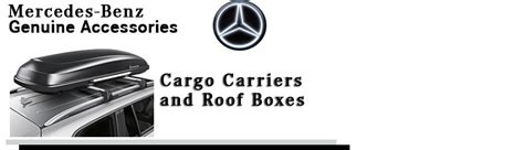 Mercedes Benz Roof Boxes Genuine Oem And Custom Fit Shop Mercede