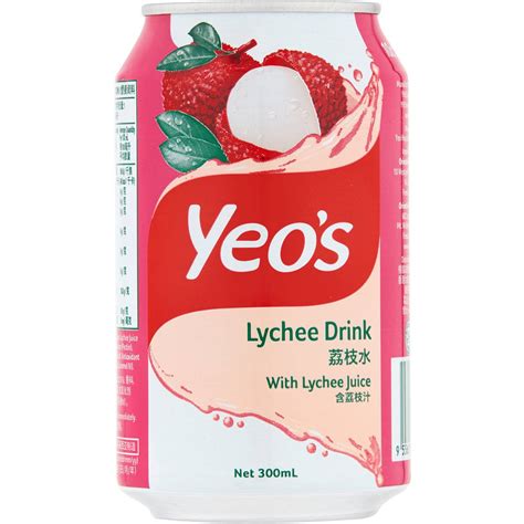 Yeos Drink Lychee 300ml Woolworths