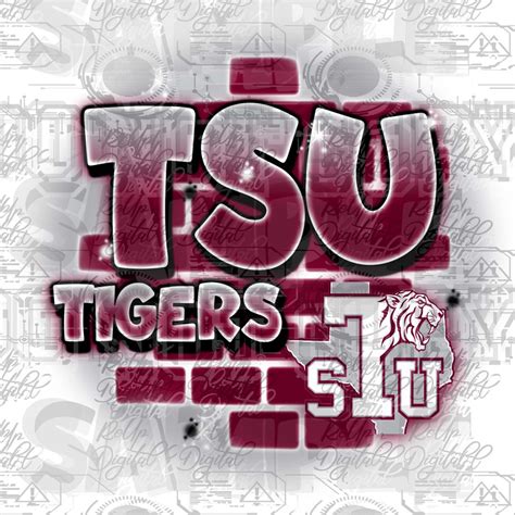 TIGERS Football ,hbcu,bootleg Png ,tsu ,sublimationairbrush Png THIS is ...