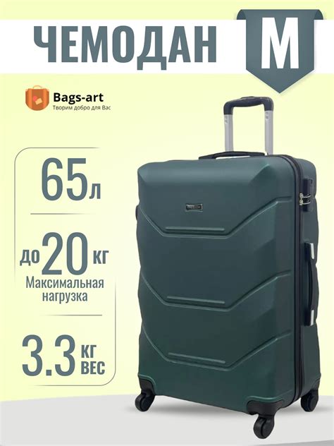 Чемодан Freedom — купить в интернет-магазине Bags-art на Яндекс Маркете