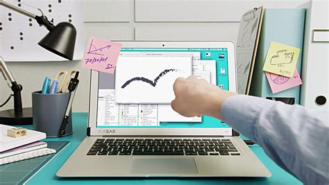 AirBar Transforms Your MacBook Air's Display Into a Touch-Screen