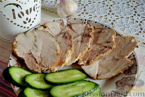 Рецепт: Буженина в домашних условиях на RussianFood.com