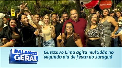 Gusttavo Lima agita multidão no segundo dia de festa no Jaraguá YouTube