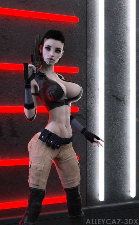 Cyberpunk Nikita By AlleyCa7 Hentai Foundry