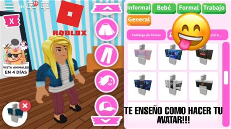 Como Hacer Tu Avatar De Roblox Adopt Me Youtube