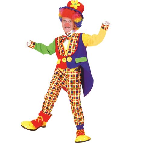 Kostenloser Versand Halloween Kost M Party Magier Clown Kleidung Anzug