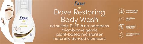 Dove Restoring With Coconut And Almond Oils Body Wash 1 L Au