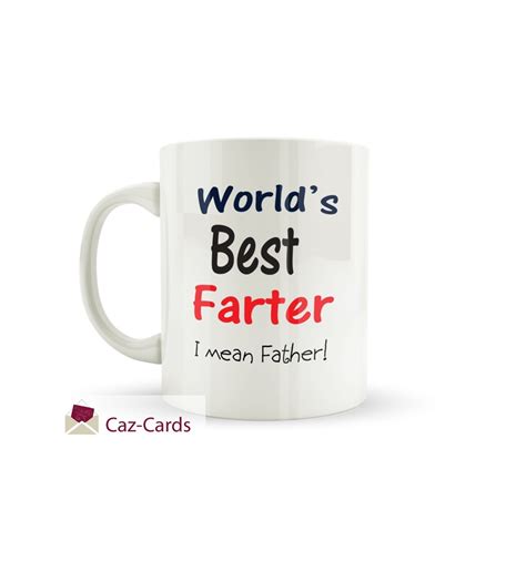 Worlds Best Farter I Mean Father Mug Caz Cards Leitrim Ireland