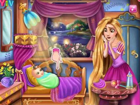 Disney Rapunzel Baby Caring Game Youtube