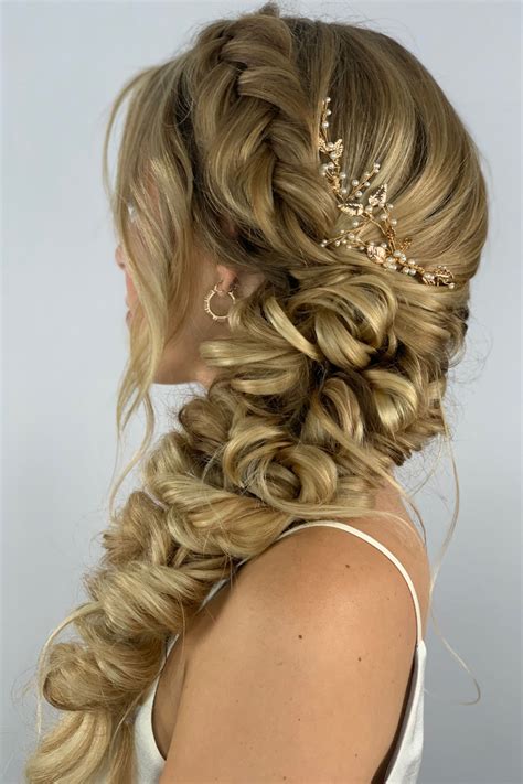 Side Braid Hairstyles For Weddings