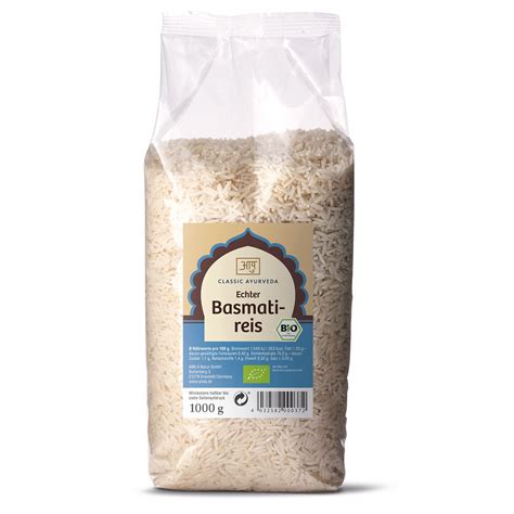 Classic Ayurveda - Basmati-Reis 1000 g - Shop Apotheke