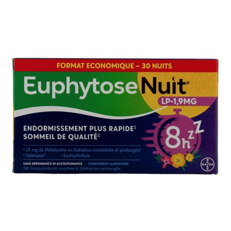 Euphytose Nuit Lp Mg Comprim S