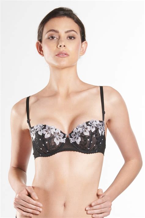 Aubade Wandering Love Paris Half Cup Bra Lingerie At Leglicious