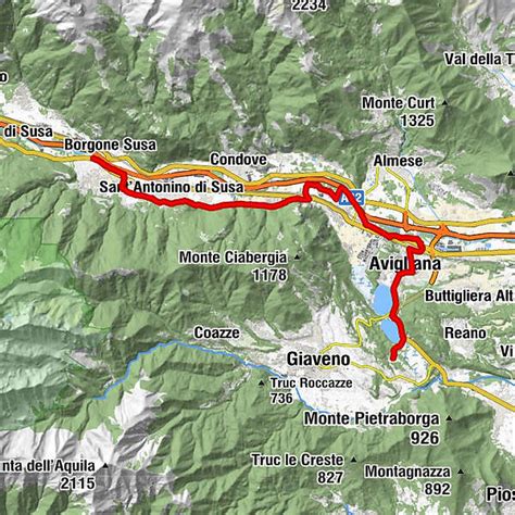 Ciclovia Francigena Della Valle Di Susa Tappa Villar Focchiardo