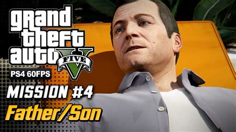 GTA 5 Mission 4 Father Son 100 Gold Medal Walkthrough YouTube