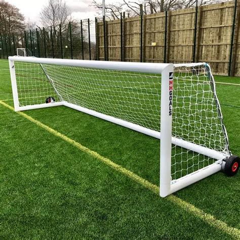 Self Weighted Wheeled Football Goal Package Two Goals Sportsafe