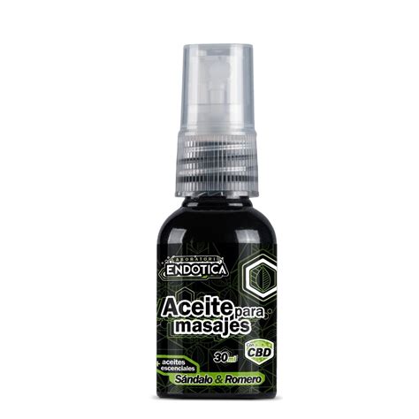 Aceite Para Masajes Con CBD X 30 Ml Mercannabico