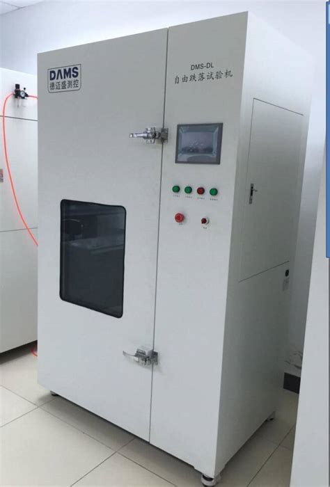 Digital Display Laboratory Mobile Battery Free Fall Drop Test Chamber