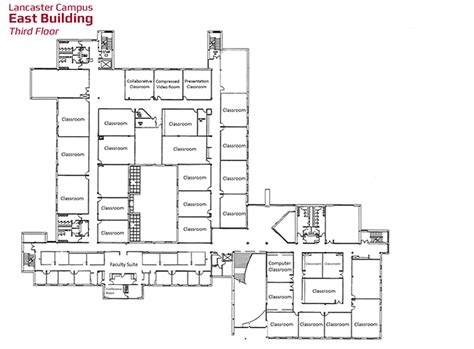 Lancaster University Campus Map