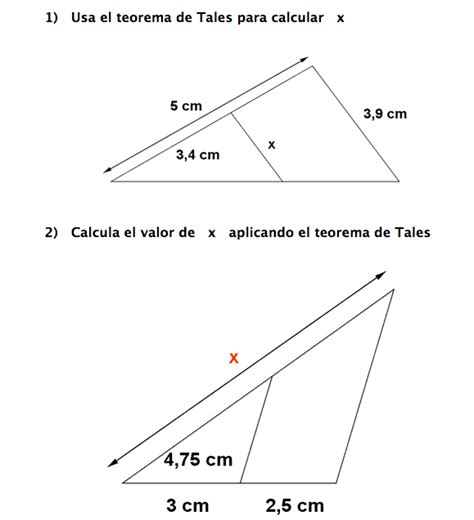 El Teorema De Tales Geogebra