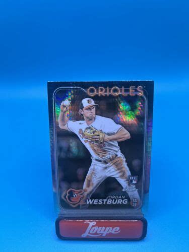 Jordan Westburg Topps Chrome Prism Refractor Rookie Baltimore