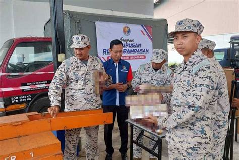 Maritim Malaysia Lupus Rokok Seludup Bernilai Rm Juta