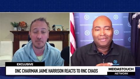 Dnc Chair Jaime Harrison Celebrates Lara Trump S Destruction Of Rnc