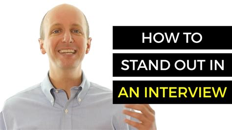 Interview Tips How To Stand Out In An Interview Youtube