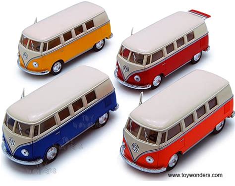 1962 Volkswagen Classical Bus By Kinsmart 132 Scale Diecast Model Car