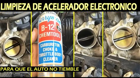 Como Limpiar Cuerpo De Aceleracion Electronico Para Que El Auto No