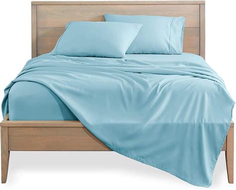 Amazon ARlinen Tencel Sheets Queen Size Bed Sheets 4pc Set 100