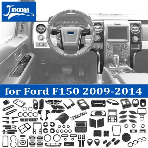 Jidixian Carbon Fiber Car Interior Exterior Decoration Cover For Ford