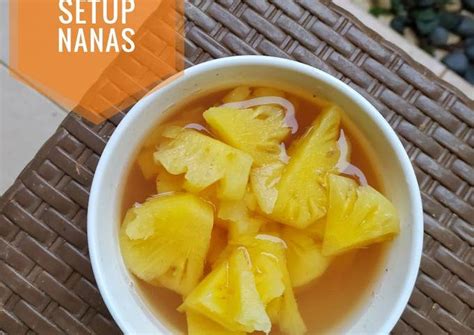 Resep Setup Nanas Oleh Icha Khairunnisa Cookpad