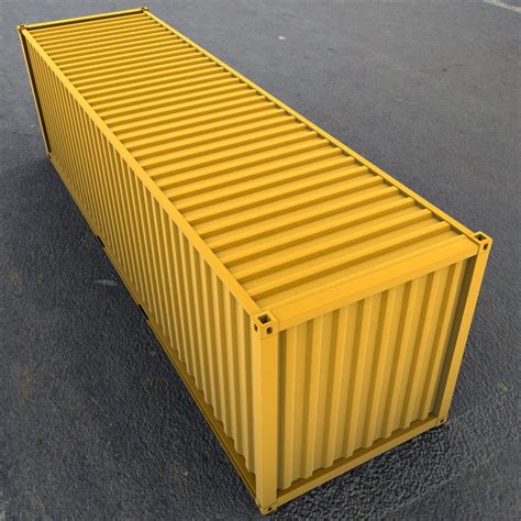 30 Feet Container 3D Model $49 - .fbx .max .obj .dxf .3ds - Free3D