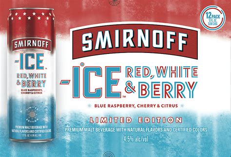 Smirnoff Ice Red White Berry Pk Oz Cans Walmart