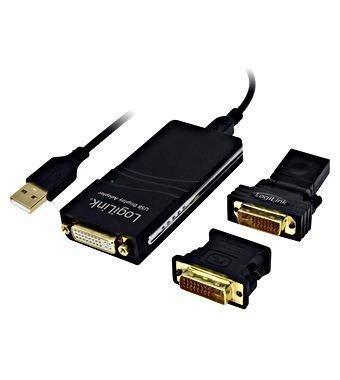 Plugable Usb To Vga Dvi Hdmi Video Graphics Adapter For Multiple