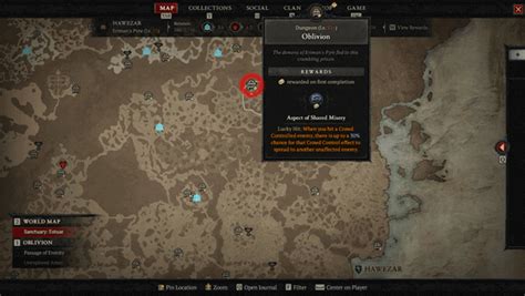 Diablo 4 Aspect Of Shared Misery How To Get Location And Effects