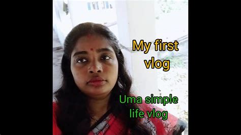 My First Vlog Uma Simple Life Vlog Myfirstvlog Firstvlog Vlog