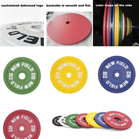 Newfield Fitness Equipment Bumper Plate Competition Steel Disc