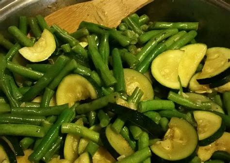 String Beans And Summer Squash Recipe By Sue Cookpad