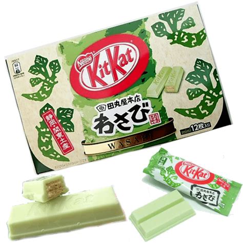 Kit Kat Wasabi - Chocolate Branco/Raíz Forte - Japan | Karamell Store