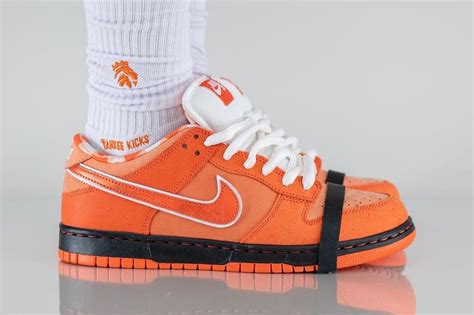 Concepts Nike Sb Dunk Low Orange Lobster