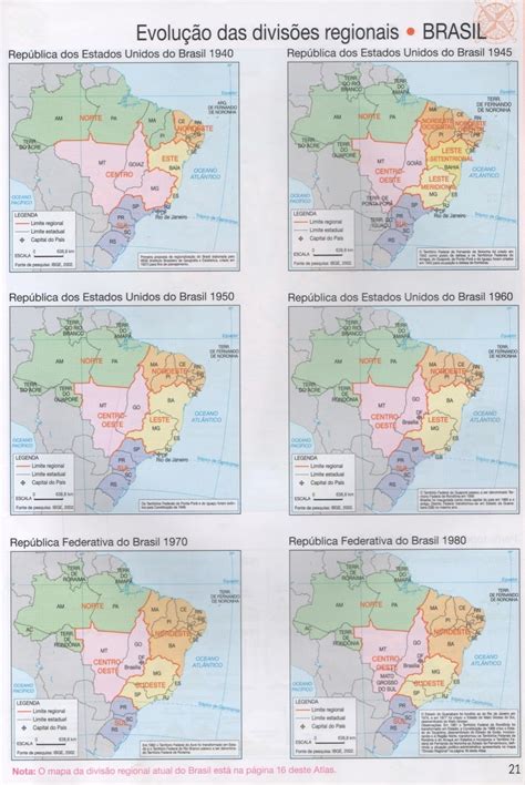 Professor Wladimir Geografia Regionalizações Do Estado Brasileiro