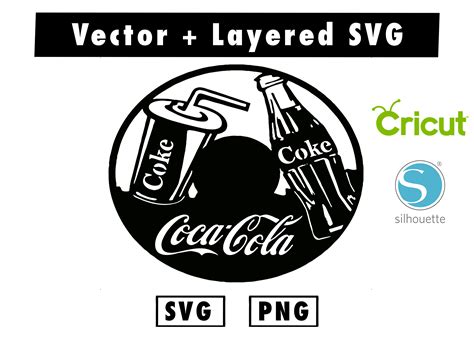 Coca Cola Svg And Png Files For Cricut Machine Anime Svg Inspire