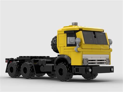 Lego Moc Kamaz Russian Truck By Danyadoingstuff Rebrickable Build