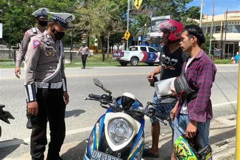 Hari Ke Operasi Zebra Otanaha Didominasi Tak Pakai Sabuk Pengaman