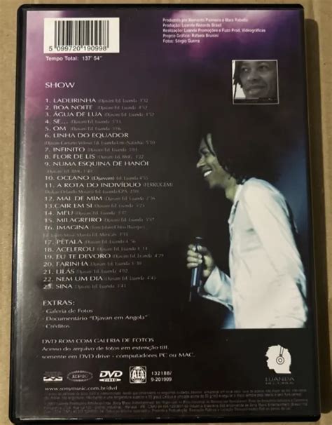 Djavan Milagreiro Ao Vivo Concert Performance Dvd Sony Music