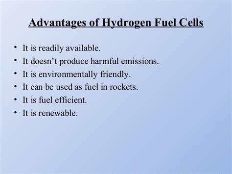 Hydrogen fuel cell